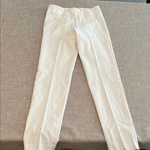 Women’s Krazy Larry Ankle Pull On Pant Style P507 - White Pants